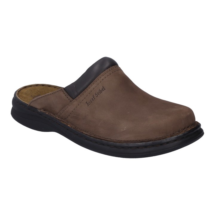 Joseph Seibel Max 01 – Mule homme cuir noir ou brun | Confort classique et durable