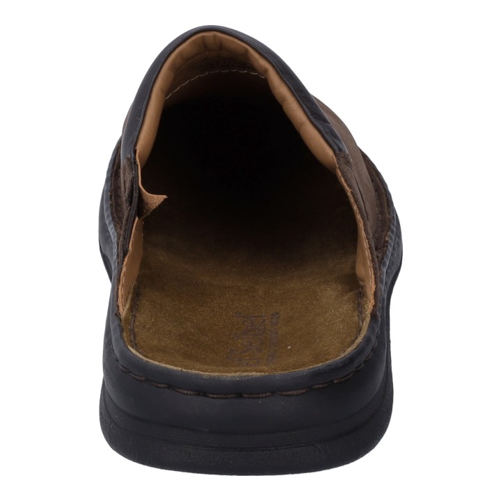Joseph Seibel Max 01 – Mule homme cuir noir ou brun | Confort classique et durable