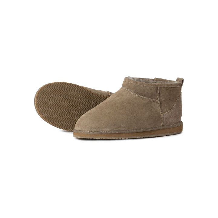 Shepherd Kim – Pantoufles montantes femme en peau de mouton retournée | Confort scandinave naturel