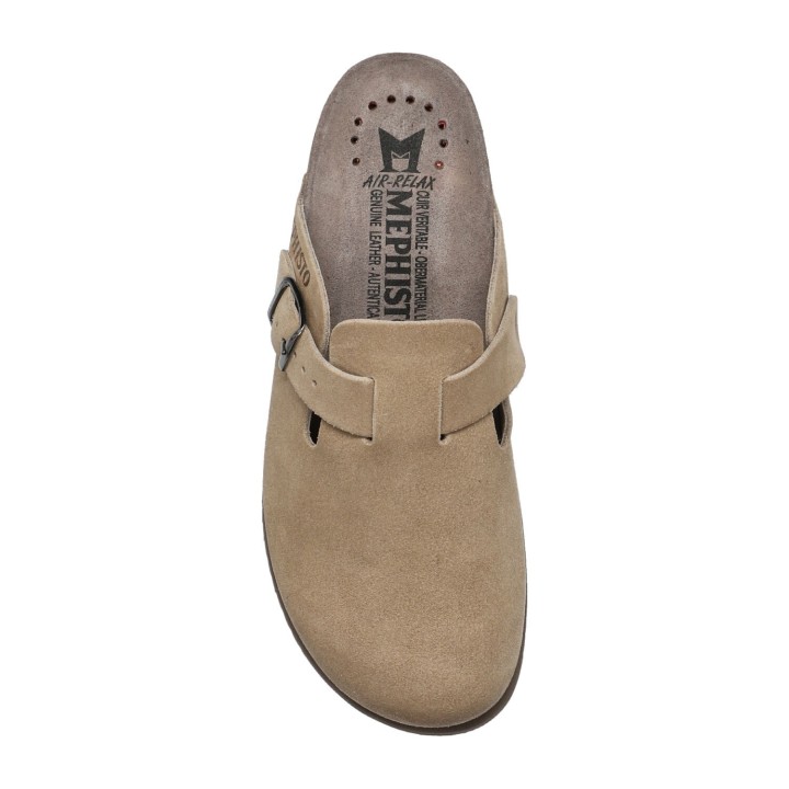 Mephisto Halina – Mule femme cuir avec semelle Soft-Air | Élégance et confort absolu