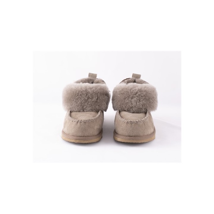 Shepherd Albina – Pantoufles en peau de mouton | Chaleur & douceur intérieure
