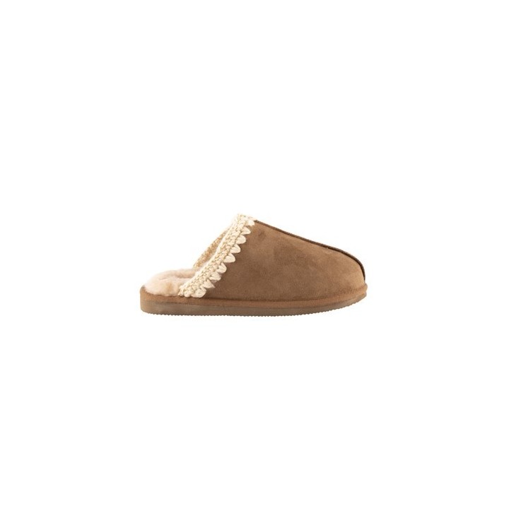 Selina Shepherd: Sheepskin Mule Slipper - Indoor/Outdoor Sole - Swedish Design
