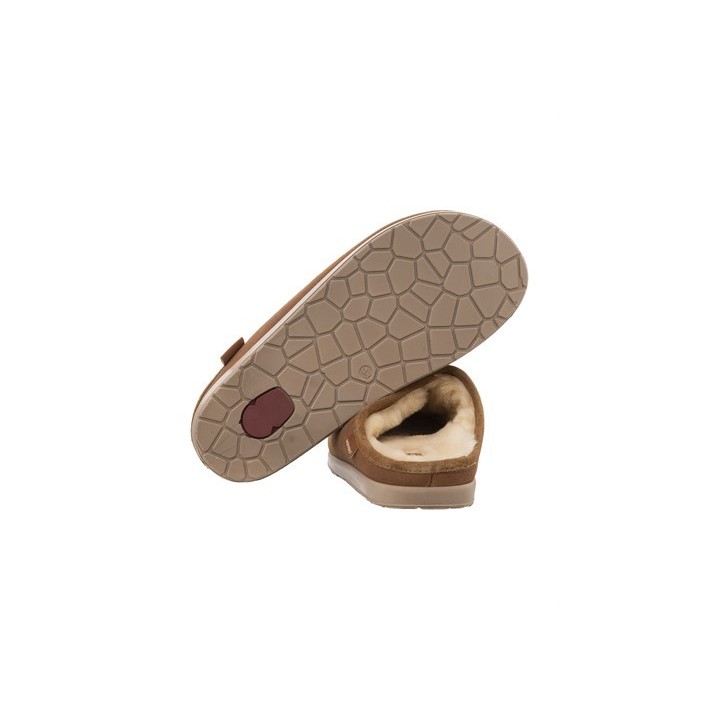 Shepherd Ludvig – Pantoufles homme en peau de mouton | Confort intérieur chaud et naturel