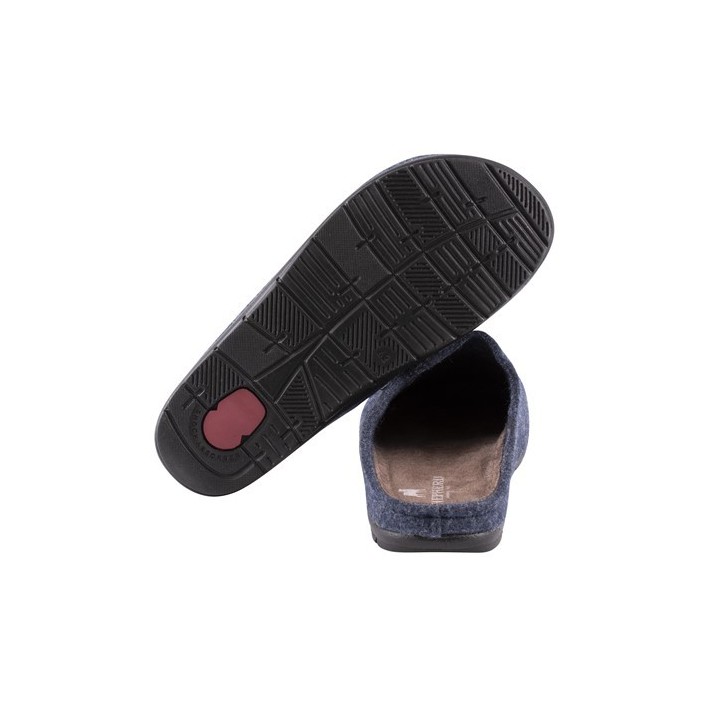 Shepherd Samuel – Mules homme en feutre de laine | Chaleur & confort léger