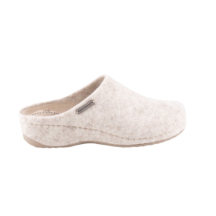 Shepherd Gitte – Mules femme en feutre de laine | Chaleur & confort naturel