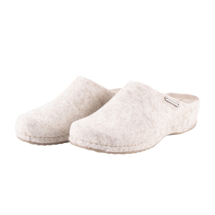 Shepherd Gitte – Mules femme en feutre de laine | Chaleur & confort naturel